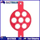 AU Silicone Non Stick Pan Cake Mold DIY Fried Egg Mold Nonstick Kitchen Flip Coo