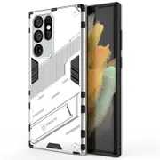 Slim Case For Samsung S22 Ultra Shockproof Dual-Layer Stand Cover