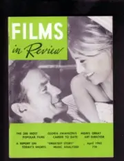 MAG: FILMS IN REVIEW-APRIL 1965-GLORIA SWANSON- FN