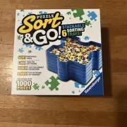 Ravensburger Sort And Go Sorting Trays 6 Trays Holds 1000 Pieces Brand New