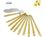 Ear Candles 10 Ear Candles Made Of Natural Beeswax, Ear Candles For Cleaning, 5 Palettes Of Organic Ear Candles