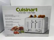 Cuisinart Custom Select 4 Slice Toaster 7 Shade Setting RBT-1350PC 1800W Classic