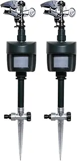 Motion Activated Sprinkler to Deter Animal Cat, Birds, Dogs Repellent Outdoor Lawn Motion Sensor Water Sprinkler for Garden 2 Pack