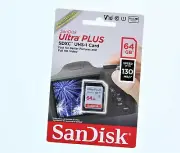 SanDisk Ultra Plus SDXC UHS-I Card (64GB)