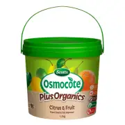 scotts osmocote plus organics 1 5kg citrus and fruit plant food and soil improv