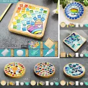 Glass Wooden Crafts For Adults Mixed Color Kits Craft Kits For Adults