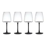 Mikasa Palermo 4 Piece Crystal White Wine Glass Set 400ml
