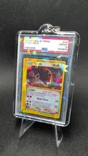 (2003) Pokemon Keychain - Golem HOLO - Skyridge (SK)