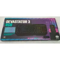 在飛比找蝦皮購物優惠-酷碼 DEVASTATOR 3 RGB 有線鍵盤滑鼠組