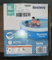 Bestway Fast Set 10 x 26 Round Inflatable Pool