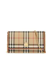 Burberry Mini Crossbody Bag in Checkered Pattern