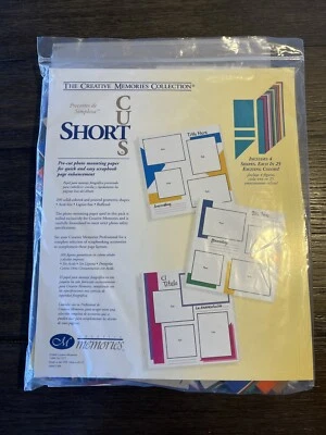 Creative Memories Lot Shortcuts Template Designs Letters Stickers Storybook