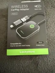 Luckymore wireless apple carplay adapter