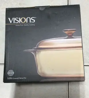 康寧 VISIONS 雙耳湯鍋1.5l  3.25l  康寧湯鍋 康寧晶彩透明鍋 康寧3.25L