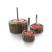 JOSCO BRUMBY 60-Grit Mounted Flap Wheel Set - 3 Piece