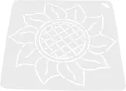 Veemoon Quilting Template Sewing Ruler for DIY Patchwork Durable Stencil Tool for Creative Embroidery Projects for Tailors and Hobbyists Design