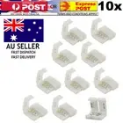 10 PCS 4-Pin Connector 10mm RGB Strip Clips for LED Strip lights 5050