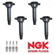 Ignition Coil & NGK Ruthenium Spark Plug for Dodge Avenger Jeep Patriot UF557