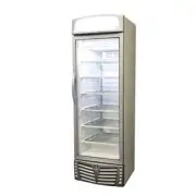 Bromic UF0440LS LED Glass Door Static Freezer w/Lightbox - 440 Litre **