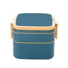 Lunch Box Multi Compartment Food Container Portable Case Child Student