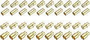uxcell 20 Pairs Banana Plugs Connector 6.5mm/8mm Male Female Banana Plug for Speaker Wire RC Battery ESC Motor