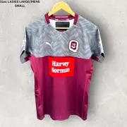 QLD MAROONS 2022 U19s WOMEN PLAYER CUT JERSEYS BRAND NEW size Ladies Large