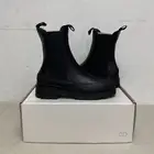 Calia Peyton Chelsea Womens Pull On Black Boots Size 6-11 CA22WCW002-BLK Leather