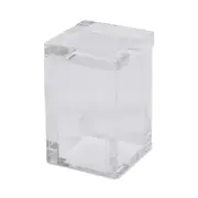 Tizo Lucite Canister Box, Clear