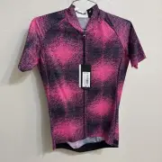 Assos UMA GT SS Jersey C2 EVO- Women's Medium-Zeus Hot Pink-New with Tags