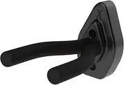 Frediuo Guitar Wall Hanger Hook Guitar Holder Bracket Easy to Install Display Stand Instrument Support for Banjo Bass Ukulele Lovers, Black