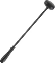 Anneome 1pc Massage Hammer Portable Knocking Stick Back Massage Stick Practical Massaging Tool Body Massager Handheld Body Massager Therapy Knocker Knocking Hammer Sandalwood Black