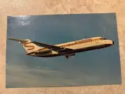 Vintage Standard Airways- Douglas DC 9 Passenger Jet Plane Postcard