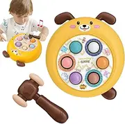 Whacking Game | Dog Shaped Educational Toy | Fun Exciting Entertaining Activity, Fine Motor Skill Game with Hammer for Boys Girls Early Learning Sensory Play