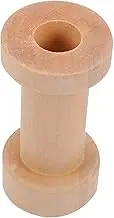 Gadpiparty Wooden Spools for DIY Crafting Cotton Wire Storage Thread Spools for Handicrafts for Weaving Needlework