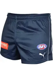 Carlton Blues AFL Blue Puma On Field Players Shorts Sizes S-3XL! T2