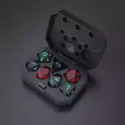 7Pcs LED DND Dice Set DND Dice Set with USB Charging Role Playing DND Dice Gifts
