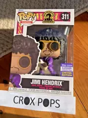 Jimi Hendrix SDCC 311 Funko Pop Vinyl in Mint Box + Protector