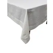 Jenny Mclean Venice Tablecloths 100% Linen - White