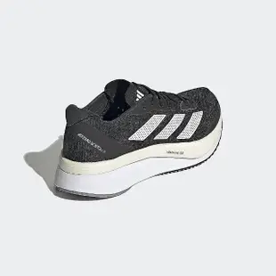 【adidas 愛迪達】慢跑鞋 女鞋 運動鞋 緩震 ADIZERO BOSTON 11 W 黑白 GX6657