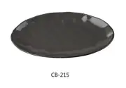 Yanco China CB-215 Cowboy Basket Weave China 15.75" x 10.5" Oval Plate - 1 Doz