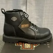 NEW GENUINE HARLEY DAVIDSON D93839 SIZE 11 MEN'S HANNON 5" BLACK BOOTS