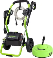 2000 Max PSI @ 1.1 GPM (13 Amp) Electric Pressure Washer GPW2000-1RG + Surface C