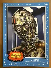 Topps STAR WARS Living Set Fine Art Print #221 C3PO - SOLD OUT - Numbered 27/100
