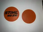 Genuine Stihl MS 210 MS210 Chainsaw Model Name Plate Tag New