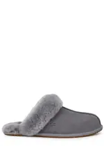 Ugg Scuffette II Shearling-trimmed Suede Slippers - Grey - 5 5