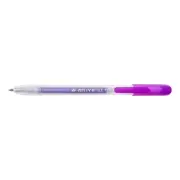 Sakura Gelly Roll Retractable Medium Point Pen Open Stock-Metallic Purple GRR348