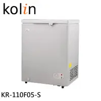 在飛比找momo購物網優惠-【Kolin 歌林】100L冷藏/冷凍二用臥式冰櫃(KR-1