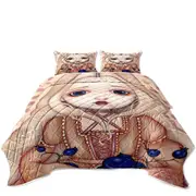 Blueberries and Cream Fairy Coverlet