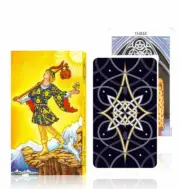 78 Rider Tarot Cards Radiant Deck Waite Smith artwork English, ZH full version