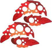 GLSTOY 2 Sets Acoustic Guitar Pickguard Leaf Style Scratch Plate Self Adhesive Protector for Easy Installation for Guitar Decoration and present